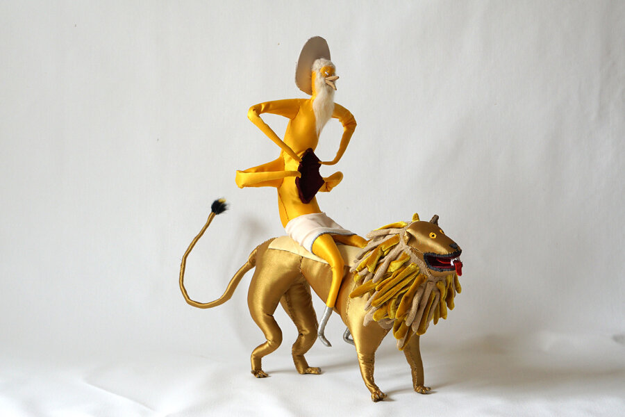 Merav Kamel a Halil Balabin, Accidental, 2019, fabric, 60x75x24 cm